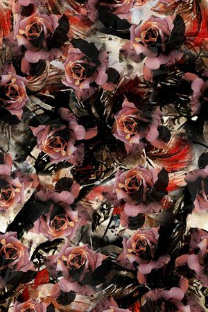 中国风印花华亿平台图片