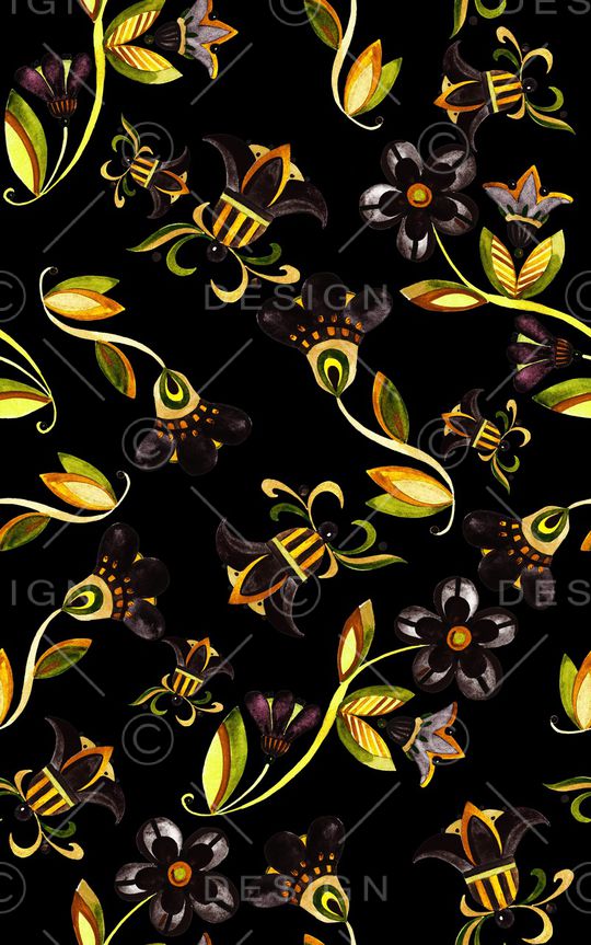 中国风印花华亿平台图片