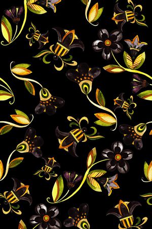 中国风印花华亿平台图片