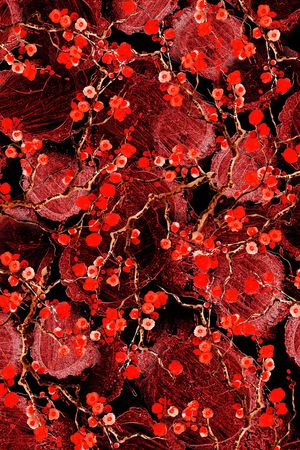 中国风印花华亿平台图片