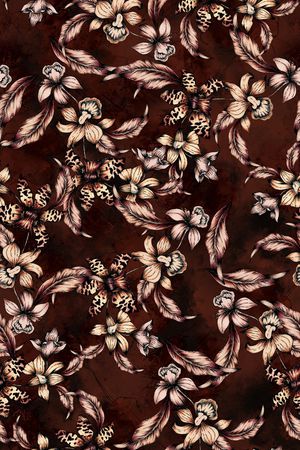 中国风印花华亿平台图片