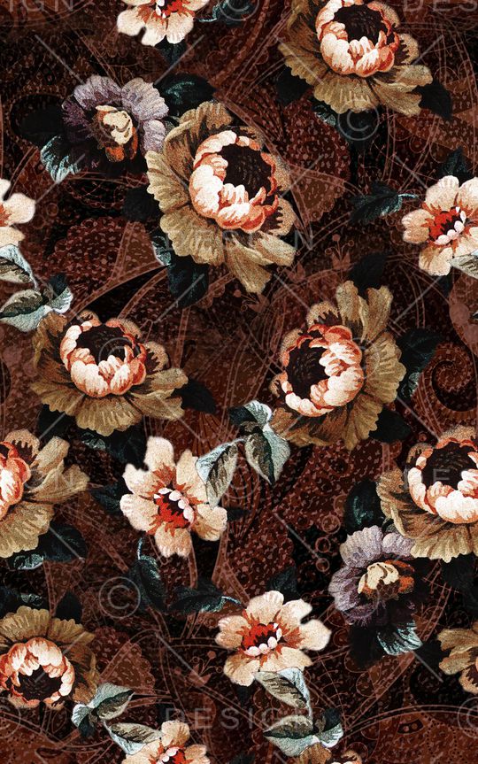 中国风印花华亿平台图片