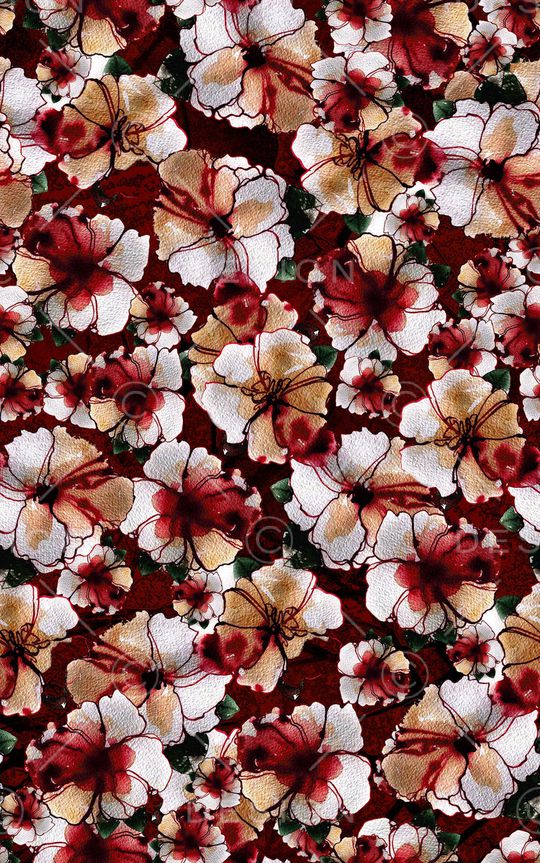 中国风印花华亿平台图片