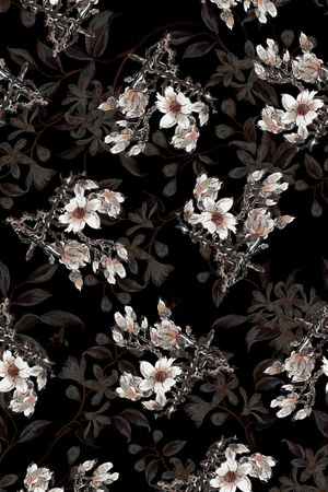 中国风印花华亿平台图片