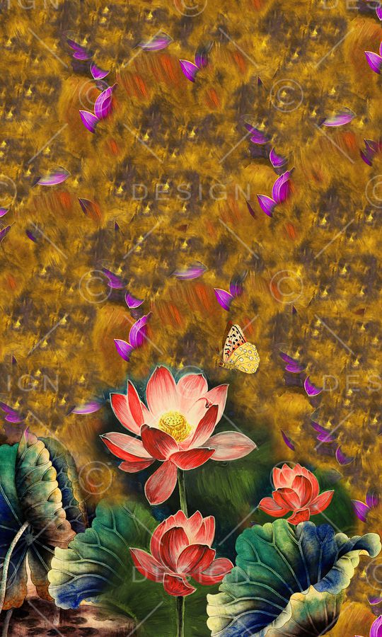 定位花印花华亿平台图片