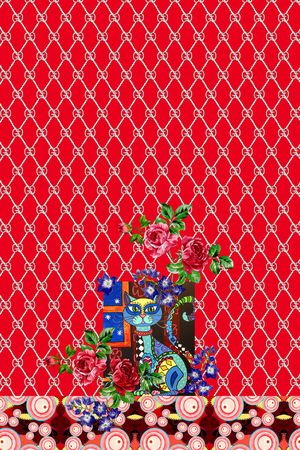 民族风印花华亿平台图片