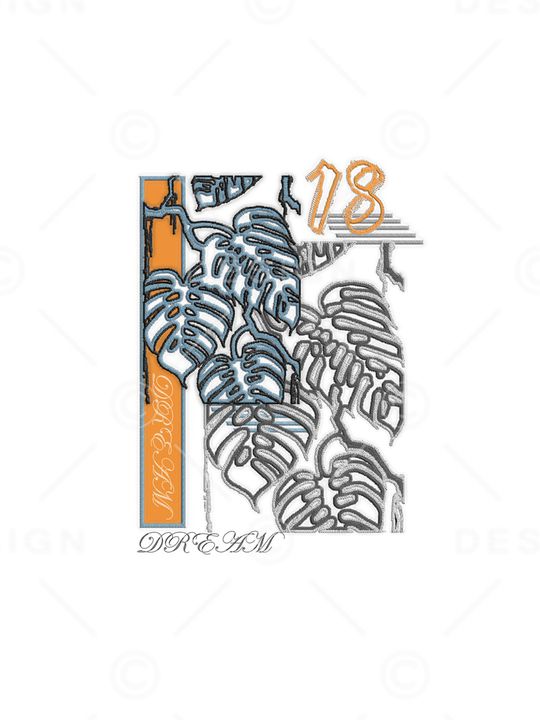 字母印花华亿平台图片