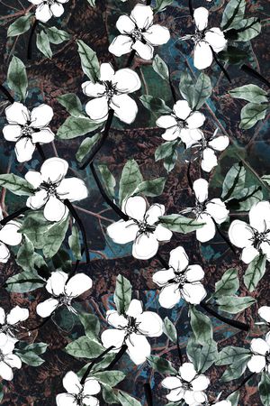 复古印花华亿平台图片