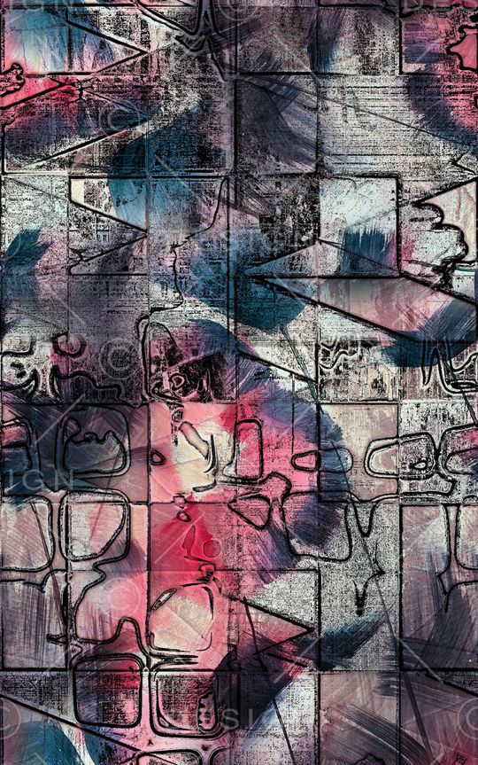 中国风印花华亿平台图片