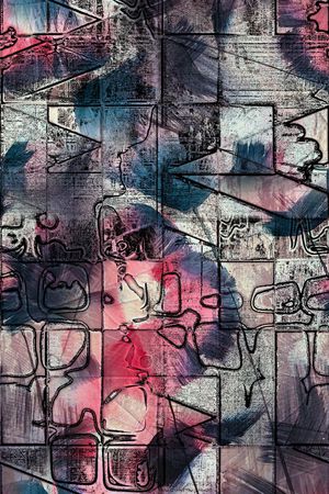 中国风印花华亿平台图片