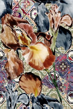 数码华亿平台印花华亿平台图片