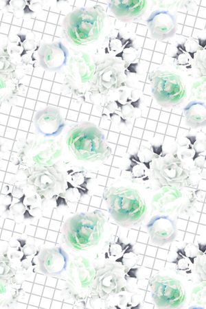 格子印花华亿平台图片