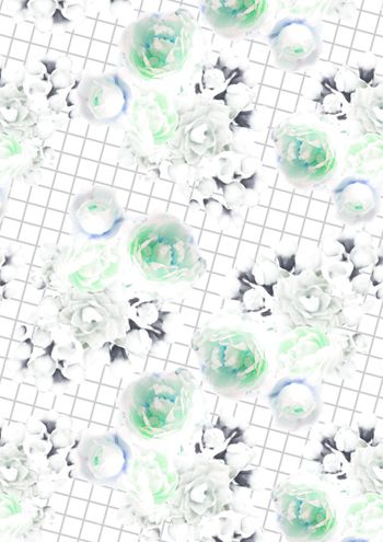 格子印花华亿平台图片