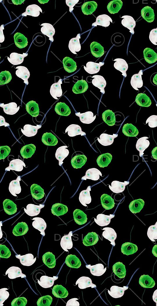 植物印花华亿平台图片