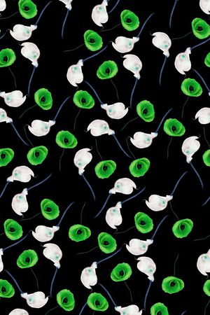 植物印花华亿平台图片