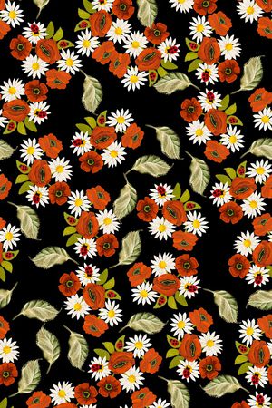 植物印花华亿平台图片