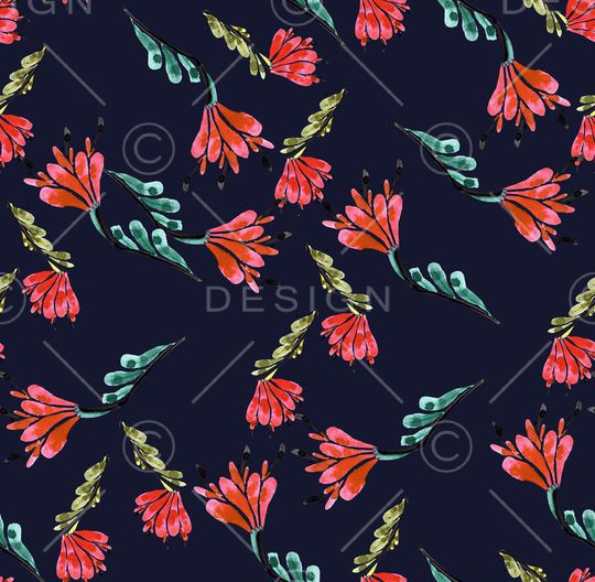 植物印花华亿平台图片