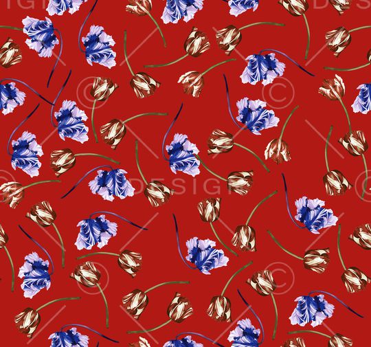 植物印花华亿平台图片