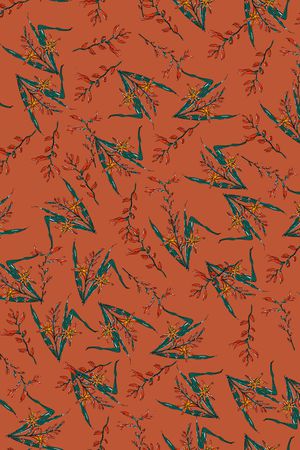 植物印花华亿平台图片