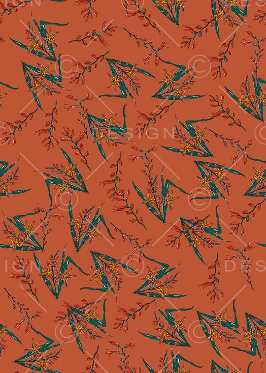 植物印花华亿平台图片