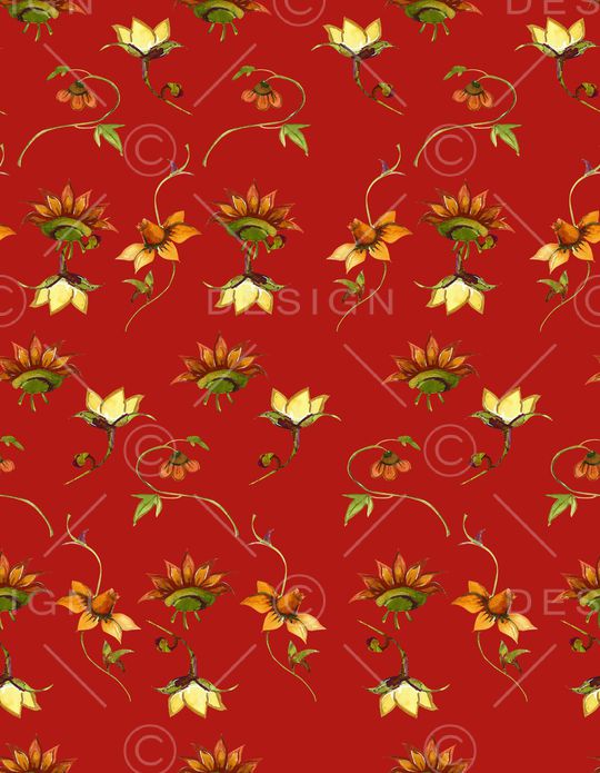 植物印花华亿平台图片