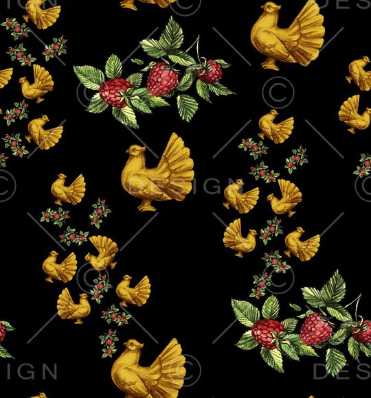 植物印花华亿平台图片