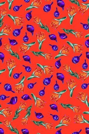 植物印花华亿平台图片