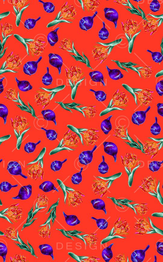 植物印花华亿平台图片