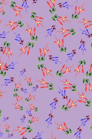 植物印花华亿平台图片