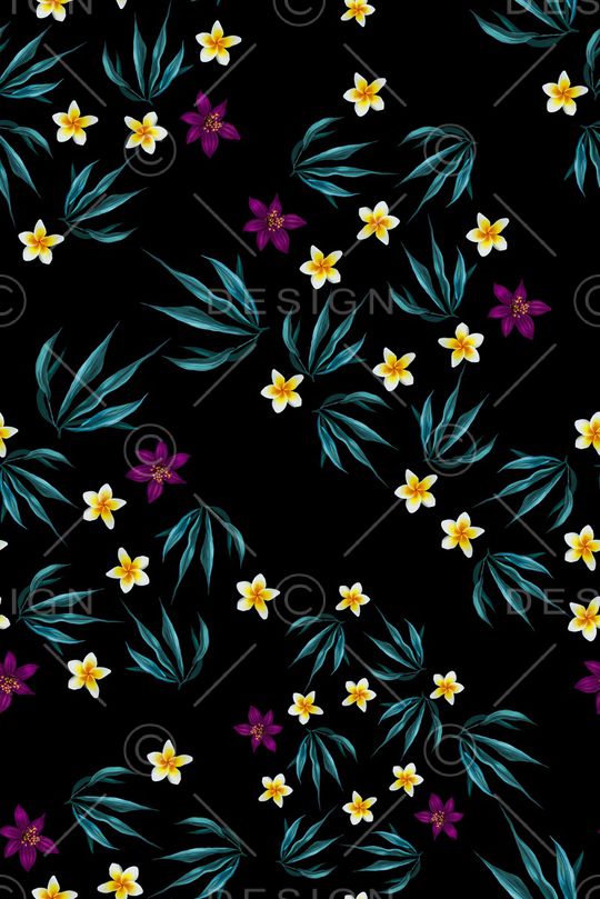 植物印花华亿平台图片