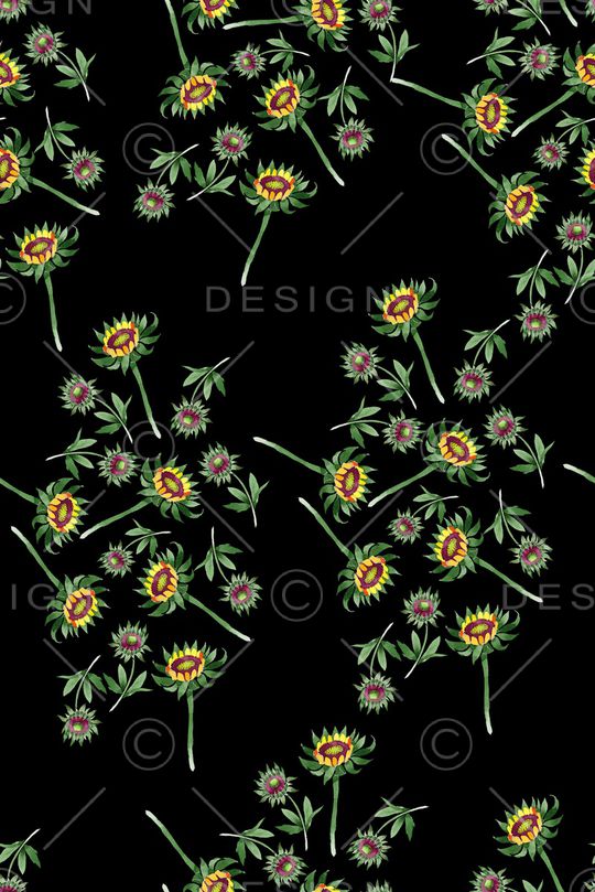 植物印花华亿平台图片