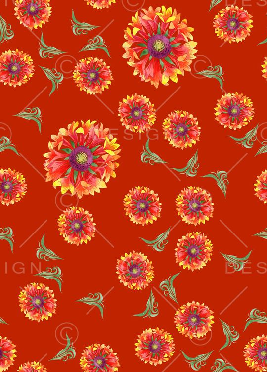 植物印花华亿平台图片