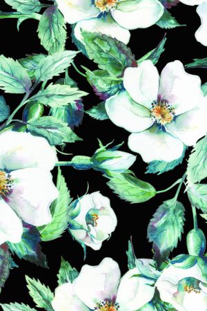 鲜花印花华亿平台图片