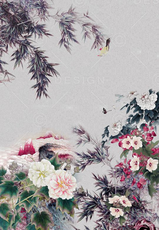 定位花印花华亿平台图片