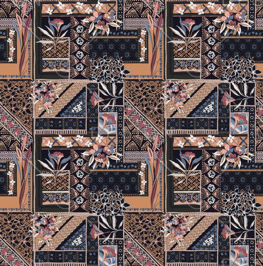 民族风印花华亿平台图片