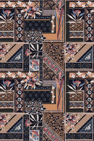 民族风印花华亿平台图片