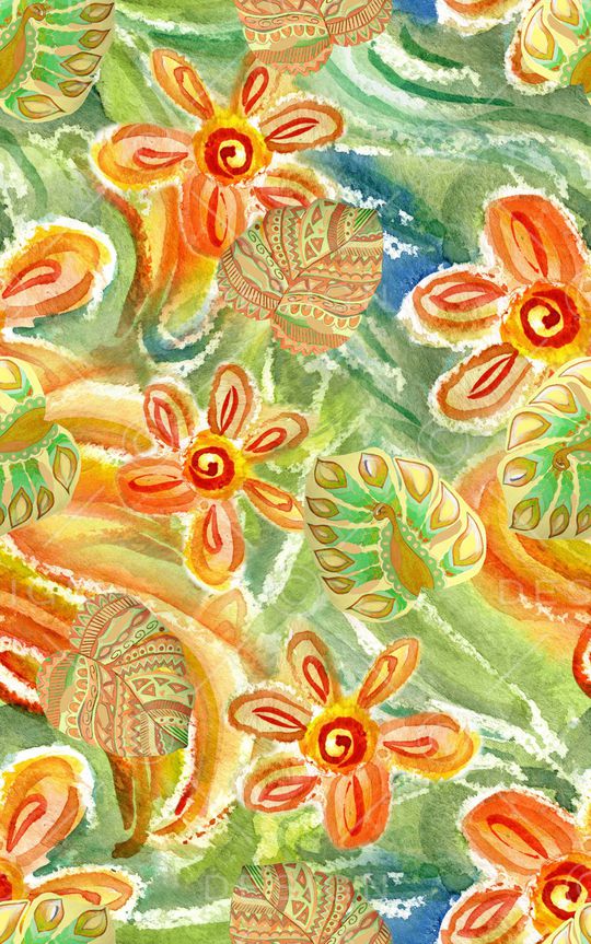 中国风印花华亿平台图片