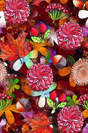 中国风印花华亿平台图片