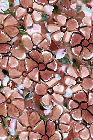 中国风印花华亿平台图片