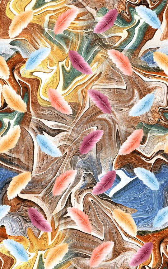 中国风印花华亿平台图片