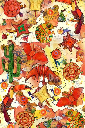 中国风印花华亿平台图片