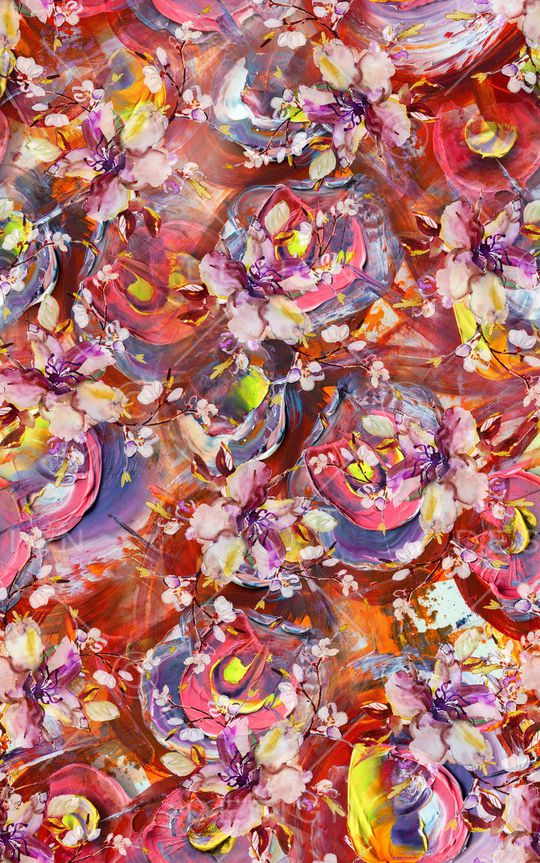 中国风印花华亿平台图片