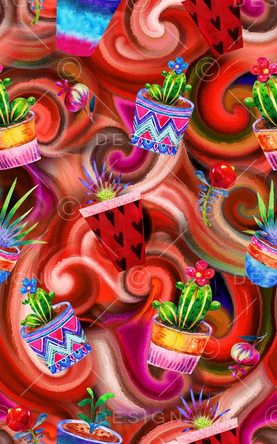 中国风印花华亿平台图片