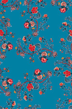 民族风印花华亿平台图片