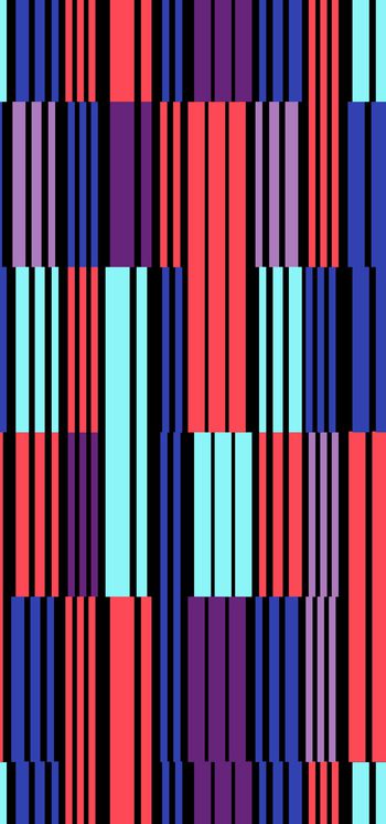 980133-时尚彩色不对称条子花-4