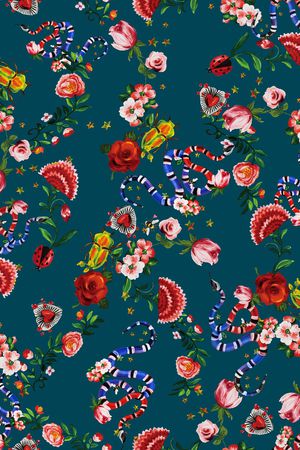 条纹印花华亿平台图片