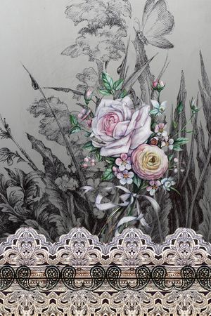 中国风印花华亿平台图片