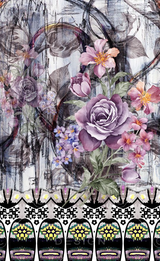 中国风印花华亿平台图片