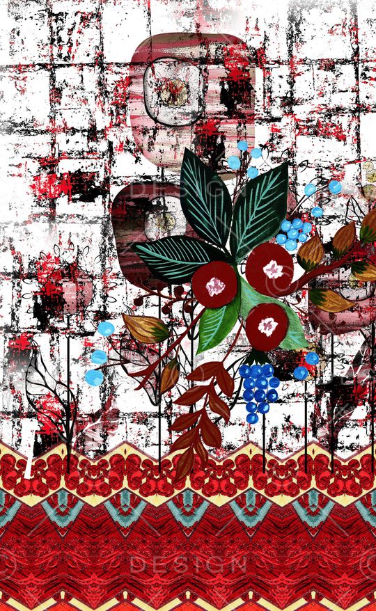 中国风印花华亿平台图片