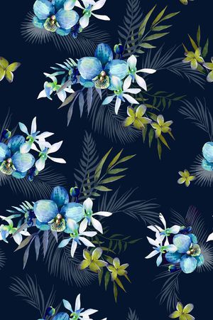 植物印花华亿平台图片